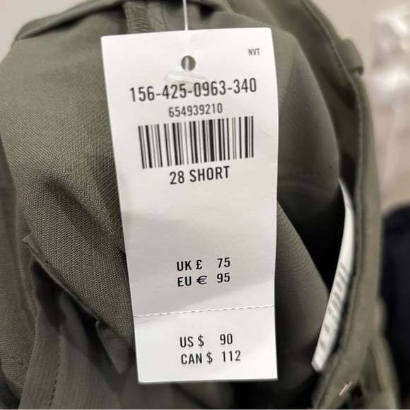 Abercrombie & Fitch Sloane Tailored Pant Size 28/6s NWT - Picture 3 of 8